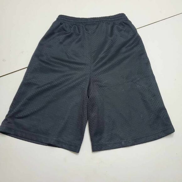 Camp Ozark Boy Medium Activewear Basketball Short Black Drawstring Elastic Waist - Picture 2 of 12